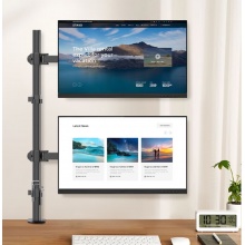 办公桌面支架底座 80CM-左右双屏